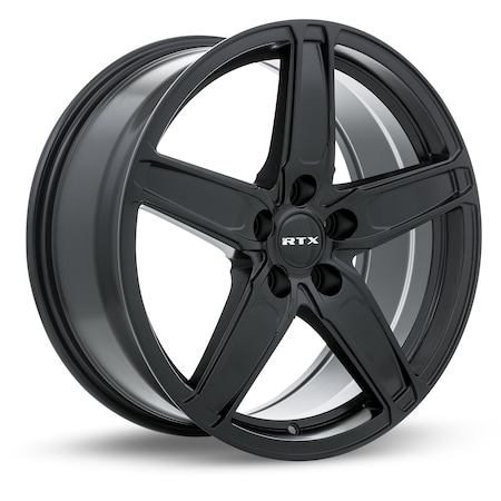 Rtx Alloy Wheel, Frost 17x7 5x114.3 42P C67.1 Satin Black 082592